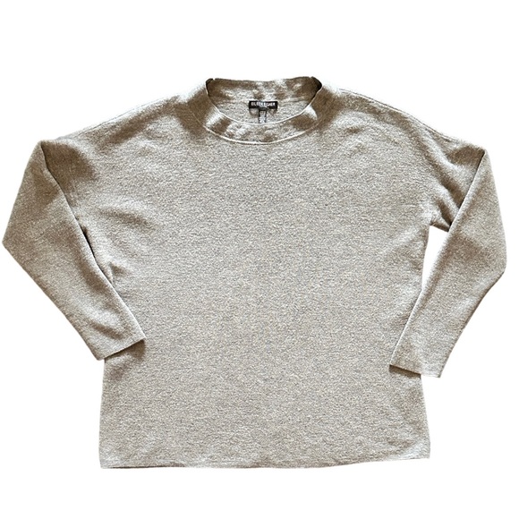 Eileen Fisher Gray Long Sleeved Merino Wool (Size: PL) - Picture 4 of 6